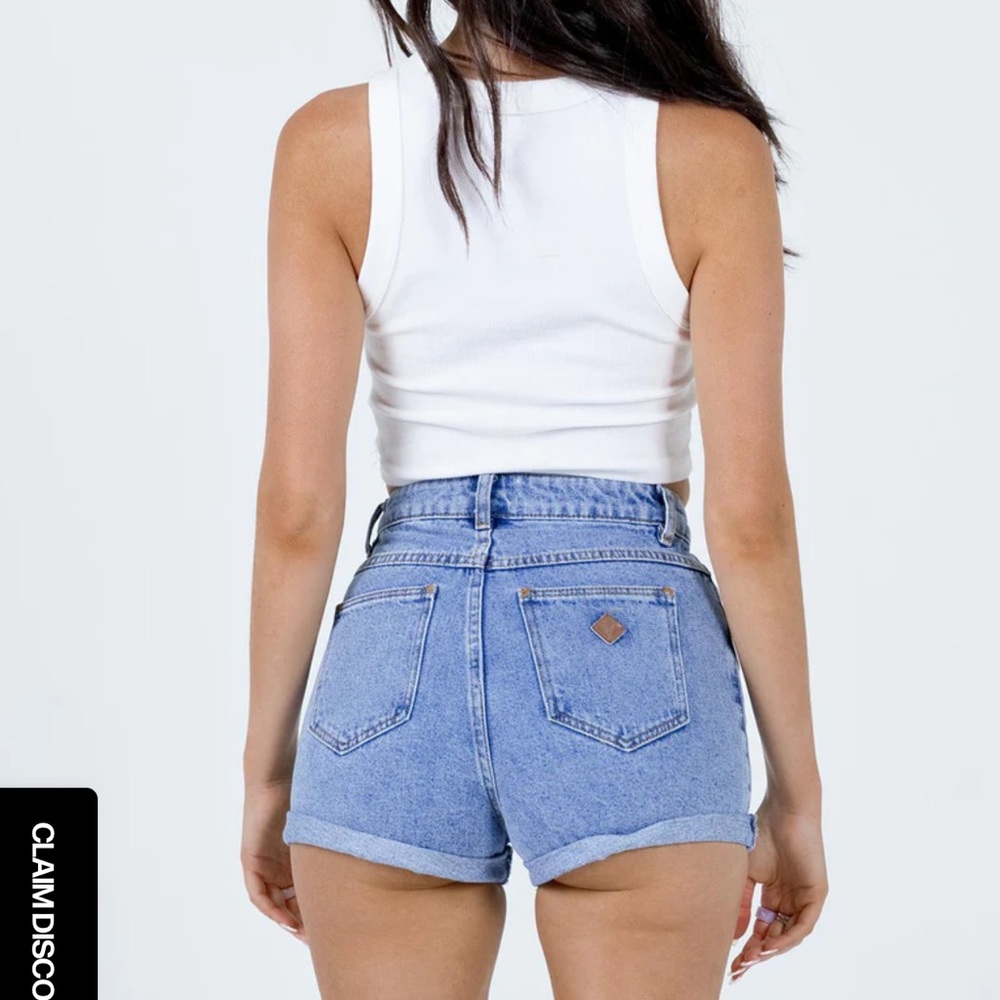 High waisted shorts